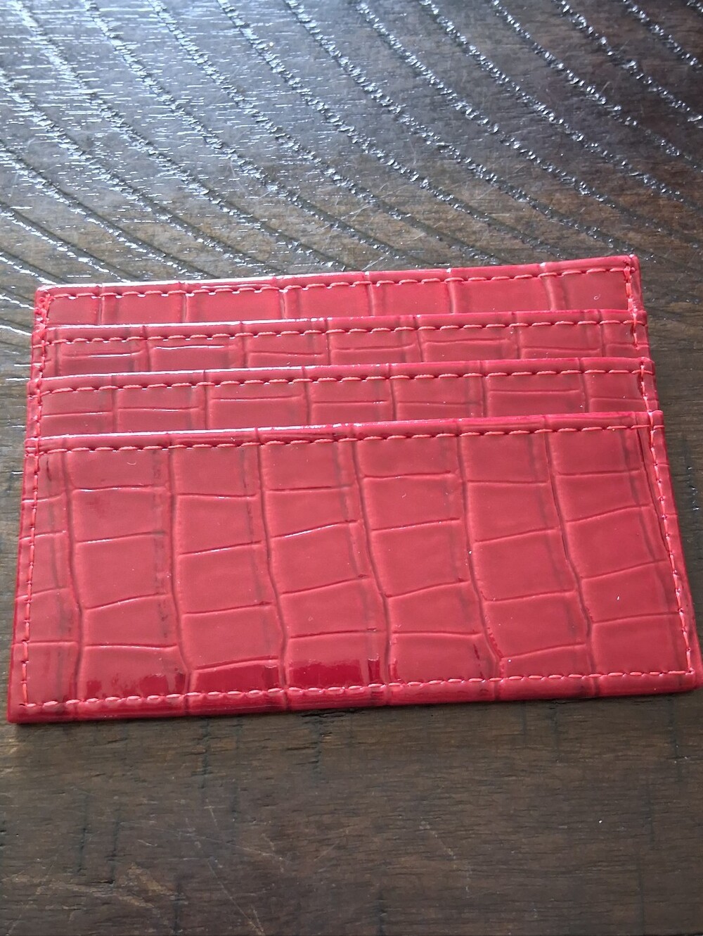 Red Card Holder Wallet